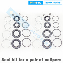 Front Brake Caliper Seal Repair Kit for Toyota Landcruiser FJ60 HJ60 HJ61 1980-1990