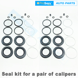Front Brake Caliper Seal Repair Kit for Toyota Landcruiser HZJ75 4.2L 1990 - 1999