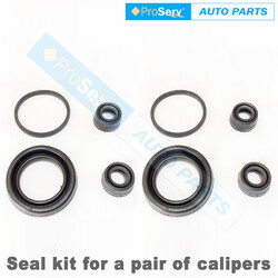 Rear Brake Caliper Seal Repair Kit for Ford Falcon BA 2002 - 2005 (standard brakes)