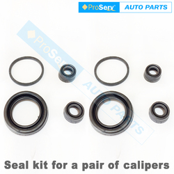Rear Brake Caliper Seal Repair Kit for Ford Falcon AU2 4.0L 2000 - 2001 (standard brakes)