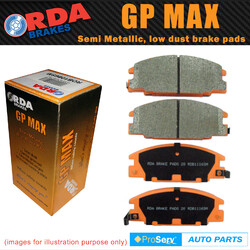 Rear Disc Brake Pads for Kia Rio UB 1.4 Litre 2011-ON Type1