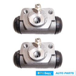 2 Rear wheel brake cylinders for Holden Camira JB 1.6L FWD Sedan 1982-1984