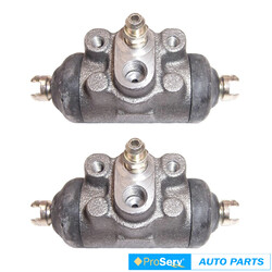 2 Rear wheel brake cylinders for Mitsubishi Sigma GH 2.0L 2WD Sedan 1981-1982