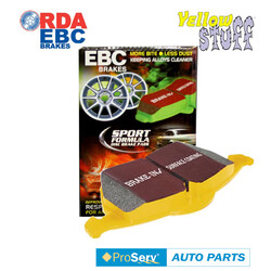 Rear EBC YELLOW Disc Brake Pads for PORCHE CAYENNE 2008-Onwards Type1