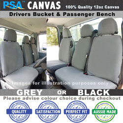 Canvas Seat Covers Toyota Hilux