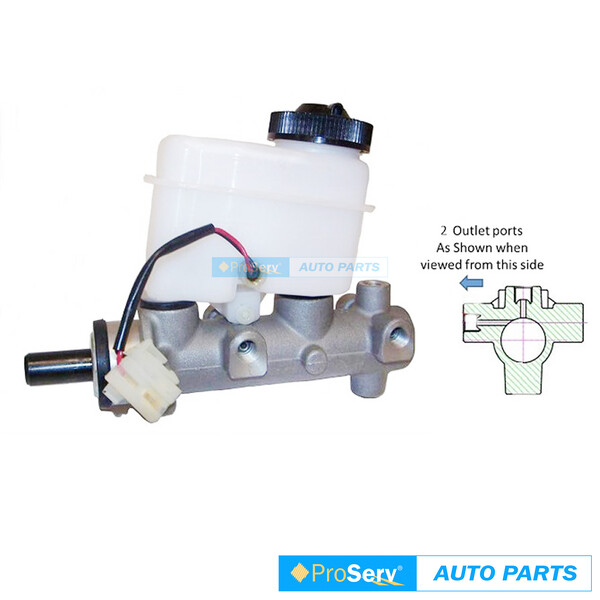 Brake Master Cylinder for Ford Courier PH 4.0L V6 4WD 2/2005-12/2006 (With ABS)