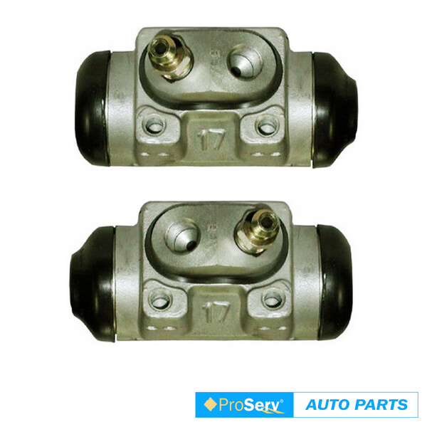 2 Rear wheel brake cylinders for Kia Carnival KV11 2.5L K5 V6 FWD Wagon 2000-2007