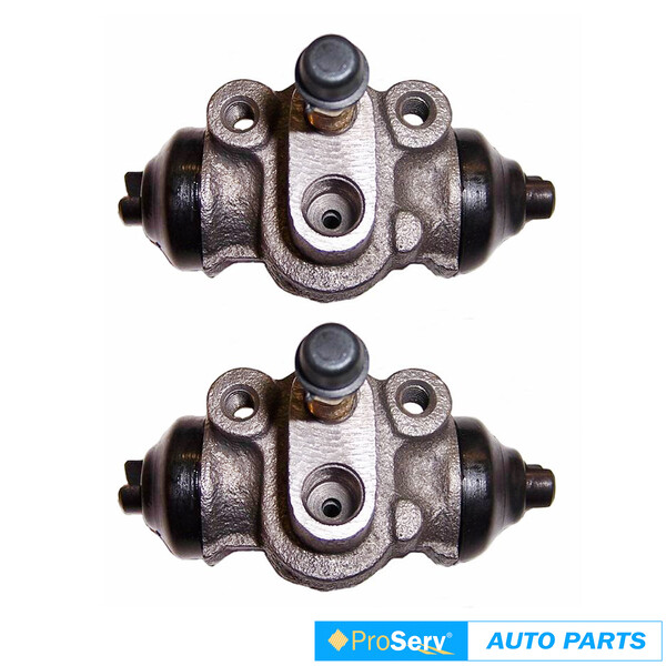 2 Rear wheel brake cylinders for Kia Rio BC 1.5L FWD Sedan 2002-2004