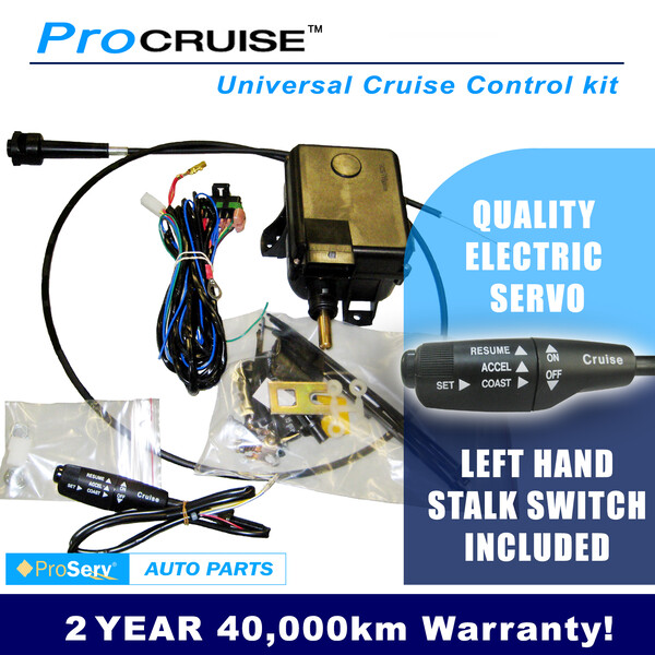 Cruise Control Kit Hyundai iMax, iLoad Petrol 2007-on, electric servo(LH Stalk switch)