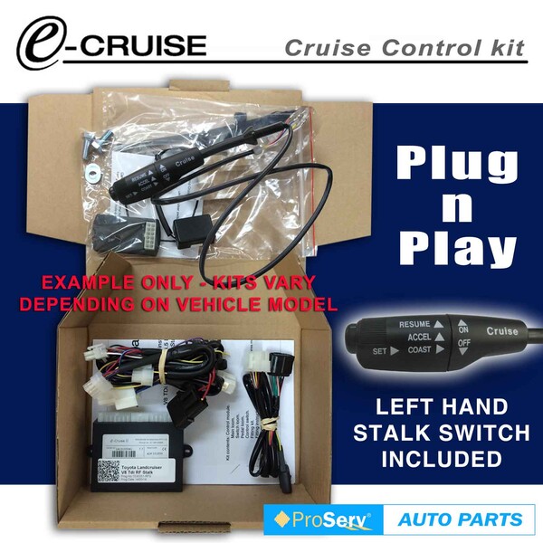 Cruise Control Kit Nissan Navara D22 3.0 Turbo Diesel 2002-2006 (With LH Stalk control switch)
