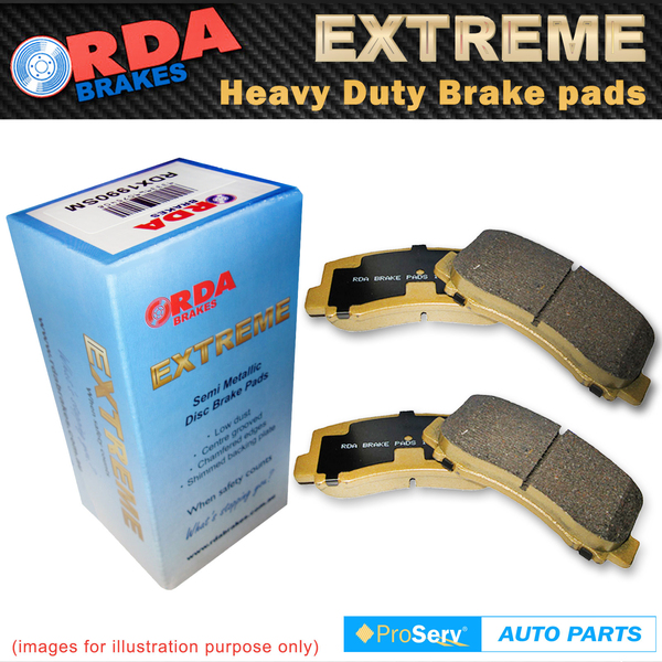 Front Extreme Disc Brake Pads for Eunos 800 2.5 V6 3/1994-10/2000