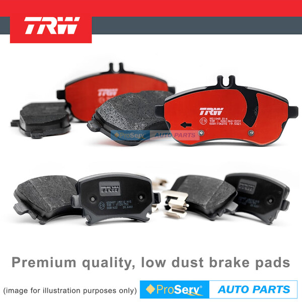 Front & Rear HD Premium Brake Pads For Holden Commodore VE SV6 09/2006-04/2010