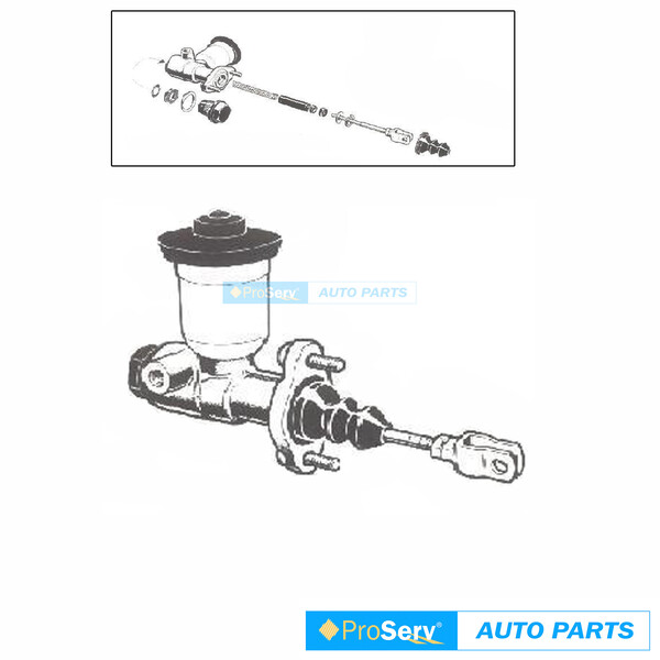 Clutch Master Cylinder for Toyota Corona RT40 Sedan 1.5L 7/1970-12/1970 