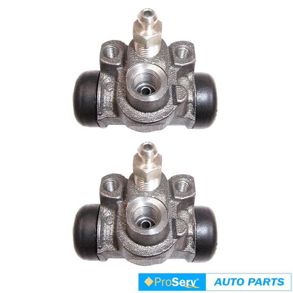 2 Rear wheel brake cylinders for Holden Barina MF 1.3L FWD Hatchback 1989-1994