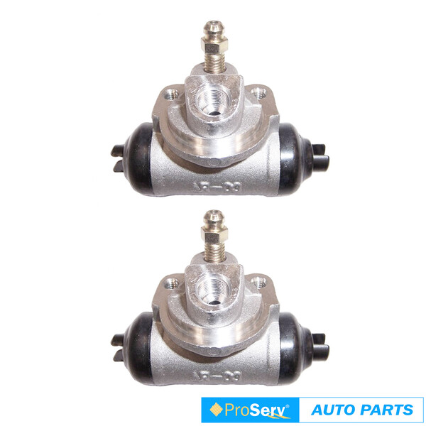 2 Rear wheel brake cylinders for Holden Astra LB 1.5L E15 FWD Hatchback 1984-1986