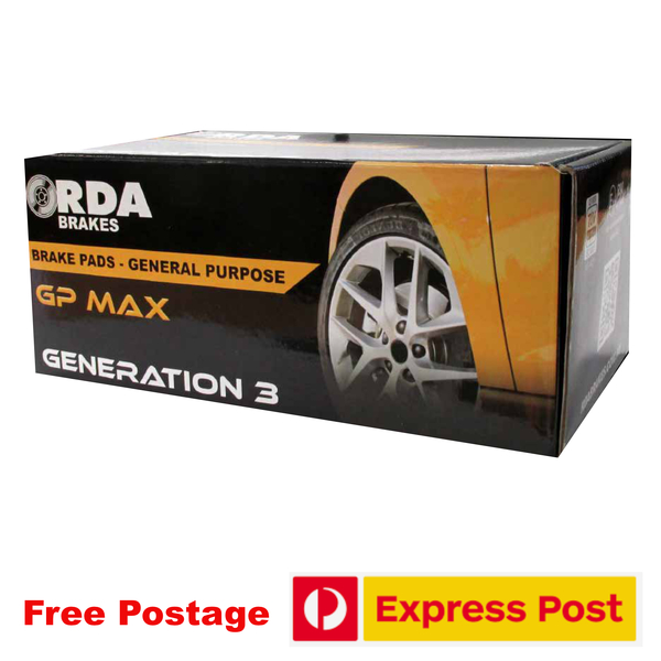 Rear Brake pads for Isuzu MU-X 4WD 3.0TD 2013-On -Must check pad outline